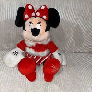 Disney store 2010 holiday Minnie Mouse plush 18”